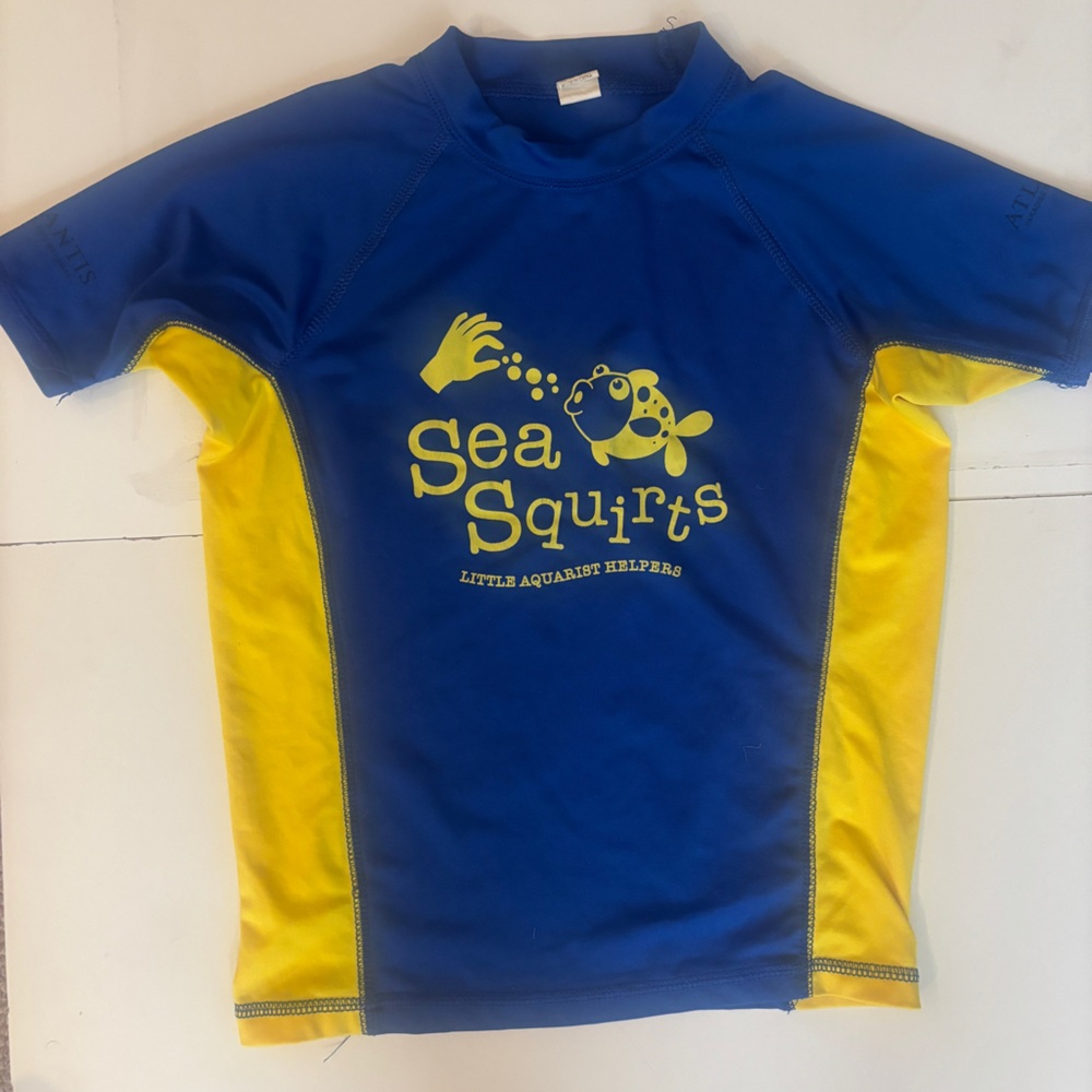Atlantis Sea Squirts Blue and Yellow Shirt